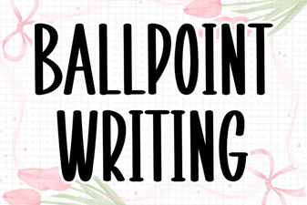Ballpoint Writing Font: Elegant Handwritten Style for Any Design