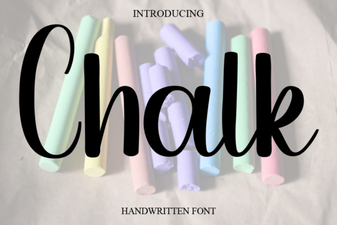Top Chalk Font Designs for Creative and Eye-Catching Projects